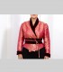 768 - Giacca kimono double face, broccato di seta e velluto di seta