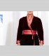 769 - Giacca kimono double face, broccato di seta e velluto di seta