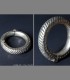 883 -  Antico bracciale Parsi, argento, Maharastra, 19th secolo, India