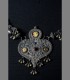 884 - Antica collana nuziale, argento , 18th secolo, (YEMEN?)