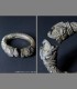 887 - Antico bracciale nuziale della Maharani, argento, Udaipur, 18th secolo, India