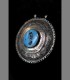 893 - Antico pendente, argento e turchese, Kabul, 20th secolo, Afghanistan