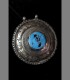 893 - Antique Afghan pendant - silver and turquoise  (early 20th century)