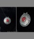903 - Antico pendente, corniola, argento, Kabul, 20th secolo, Afghanistan