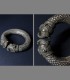 909 - Antico bracciale nuziale della Maharani, argento, Udaipur, 18th secolo, India