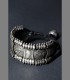 930 - Bracciale giainista, argento, Gujarat, 20th secolo, India