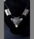 933 - Antique silver necklace (late 19th century)