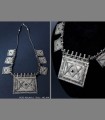 934 - Antica collana, argento, Malipuram, 18th secolo, India
