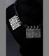 938 - Antique silver necklace (second half 19th century)