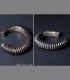 946 - Antico bracciale, argento, 18th-19th secolo, Thailandia