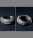 947 - Antico bracciale, argento, 18th-19th secolo, Thailandia