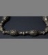059 - Antica collana turcomanna, argento, 19th secolo, Turkmenistan