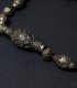 059 - Antica collana turcomanna, argento, 19th secolo, Turkmenistan