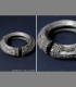 953 - Antico bracciale, argento, Rajasthan, 18th secolo, India