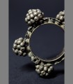 048 - VENDUTO - Antico bracciale in argento, Maharashtra, 18th secolo, India