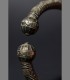 050 - Antico e raro bracciale nuziale, argento, Rajasthan, 18th secolo, India