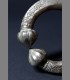 983 - Antico bracciale, argento, simbologie esoteriche, Rajasthan, 19th secolo, India