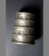 987 - Antico bracciale "slave" in argento, Madurai, 19th secolo, India