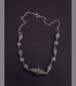 1021 - Antica e rara collana, argento, filigrana, Yemen