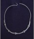 1055 - Antica collana, argento, Swat, Valle di Hunza, 19th secolo, Pakistan