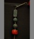 994 - VENDUTO Antica collana tibetana, corallo, perle, argento, turchese
