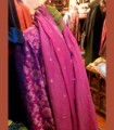 1095 - Scialle in chiffon di seta broccata (speciale), giacca "Libellula" 3/4