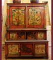 504bis - Antico mobile da tempio, 17th secolo, misure cm L123 x A160 x P56