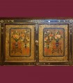 1200 - Antico mobile tibetano, cm L136 x A113 x P60