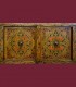 1206 - Antico mobile nobiliare tibetano, misure cm L136 x A130 x P52