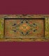 1206 - Antico mobile nobiliare tibetano, misure cm L136 x A130 x P52