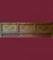 1208 - Antico mobile nobiliare tibetano, 18 secolo, misure cm L136 x A130 x P52