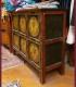 461bis - Mobile tibetano con disegni arcaici, recente manifattura, misure cm L90 x A77 x P33