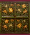 460bis - VENDUTO - Antico mobile tibetano laccato, fine 19th secolo, cm L126 x A100 x P50