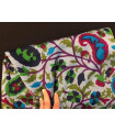 1240 - Stole of pashmina, silk, batik