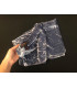 1253 - Silk velvet stole