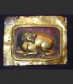 279 - VENDUTO - Snow-lion, bronzo, Kham, 15th secolo, Tibet